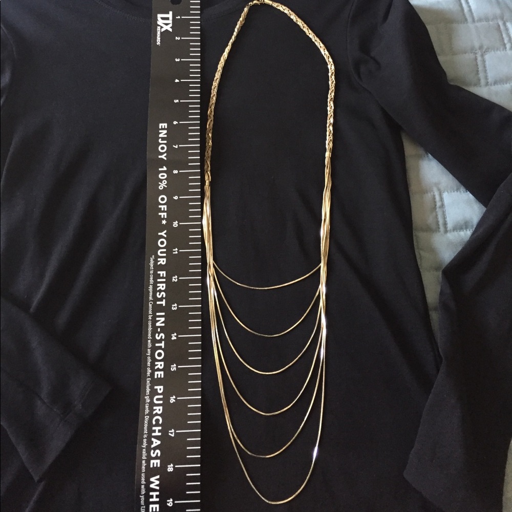 Gold accent necklace