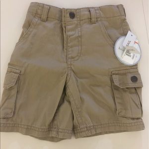 NWT tan shorts- size 3T