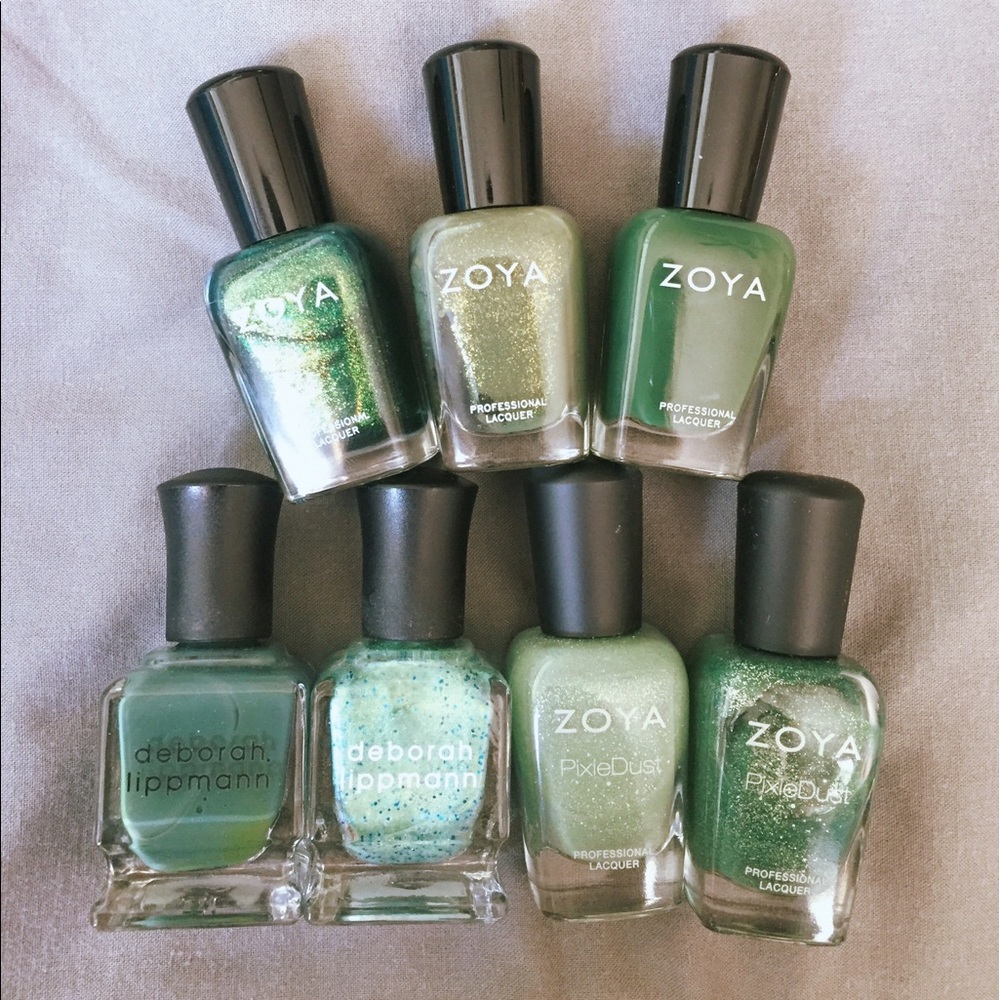 26 Zoya, DL nail polishes