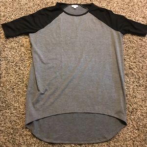 Lularoe Black and Gray Irma