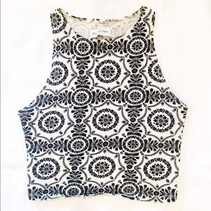 Patterned Crop Tops