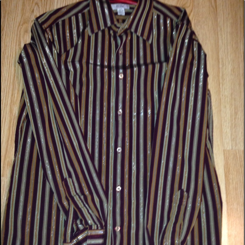 VINTAGE GUESS DISCO BUTTON UP