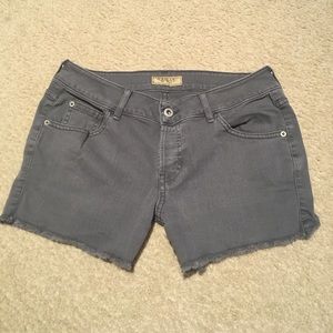 Gray GUESS Jean Shorts