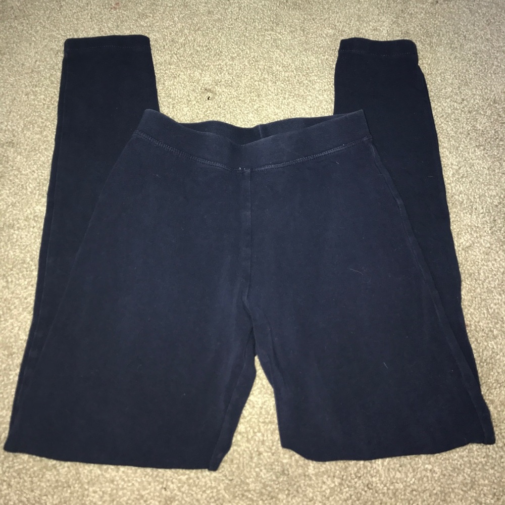 Navy blue leggings