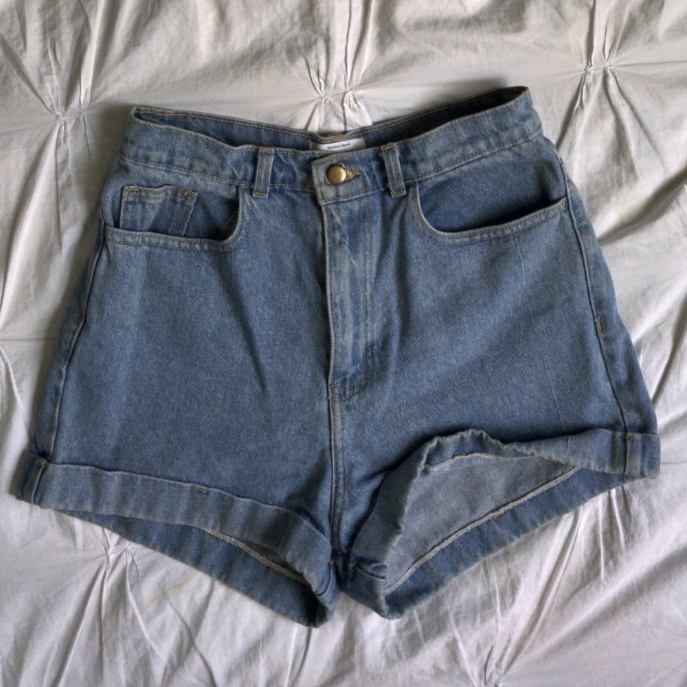 High waisted shorts