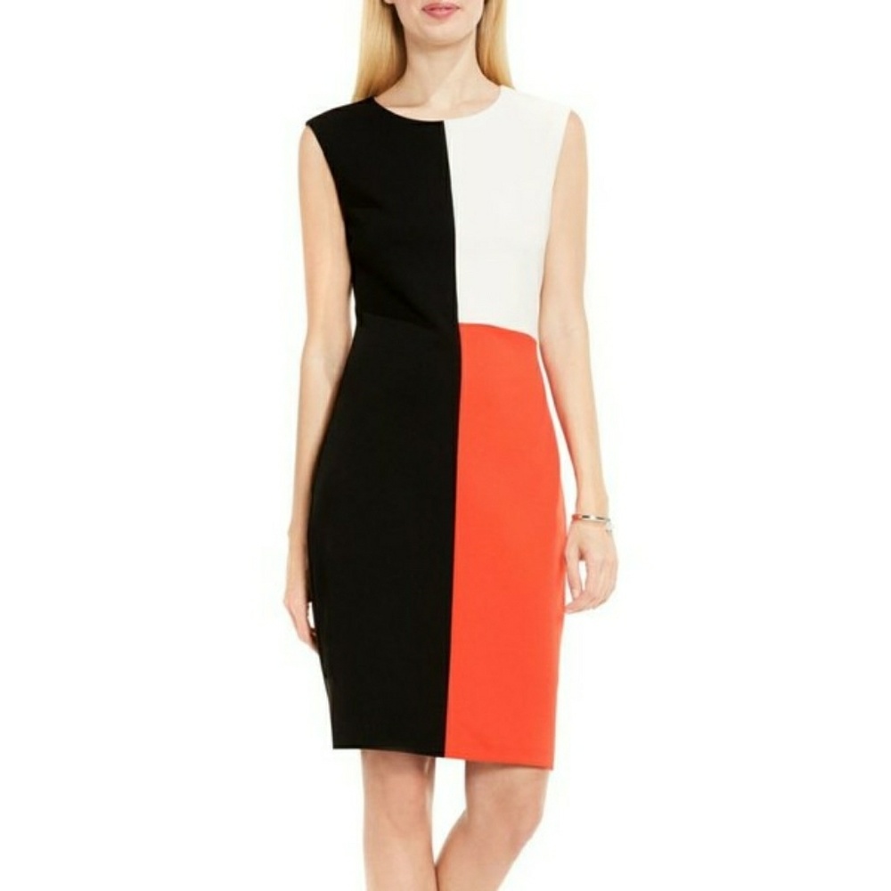 Vince Camuto colorblock dress
