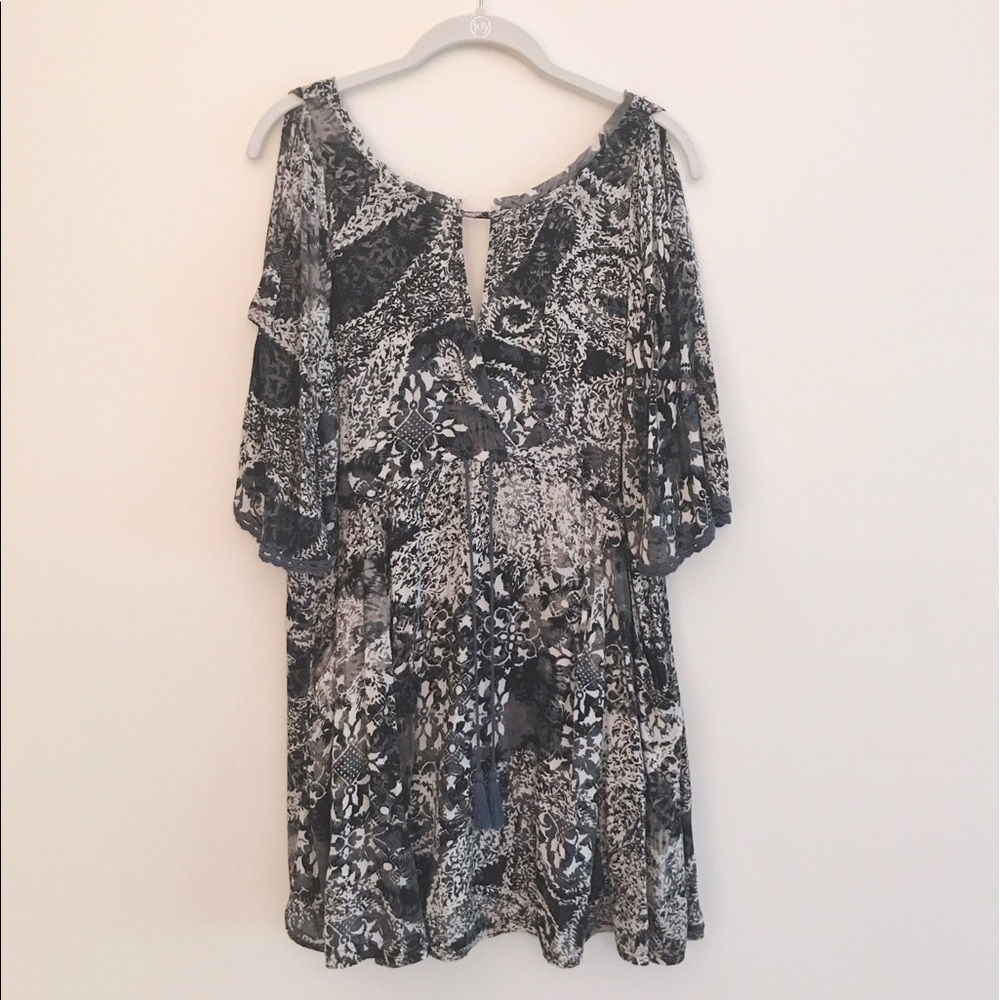 Free people Quarter Sleeve Dress