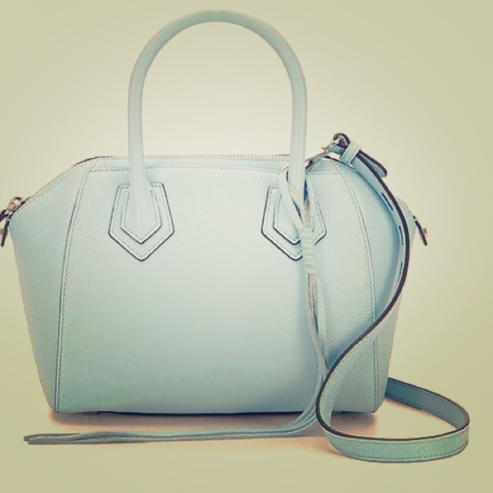 Rebecca Minkoff Micro Perry Satchel Sky Blue