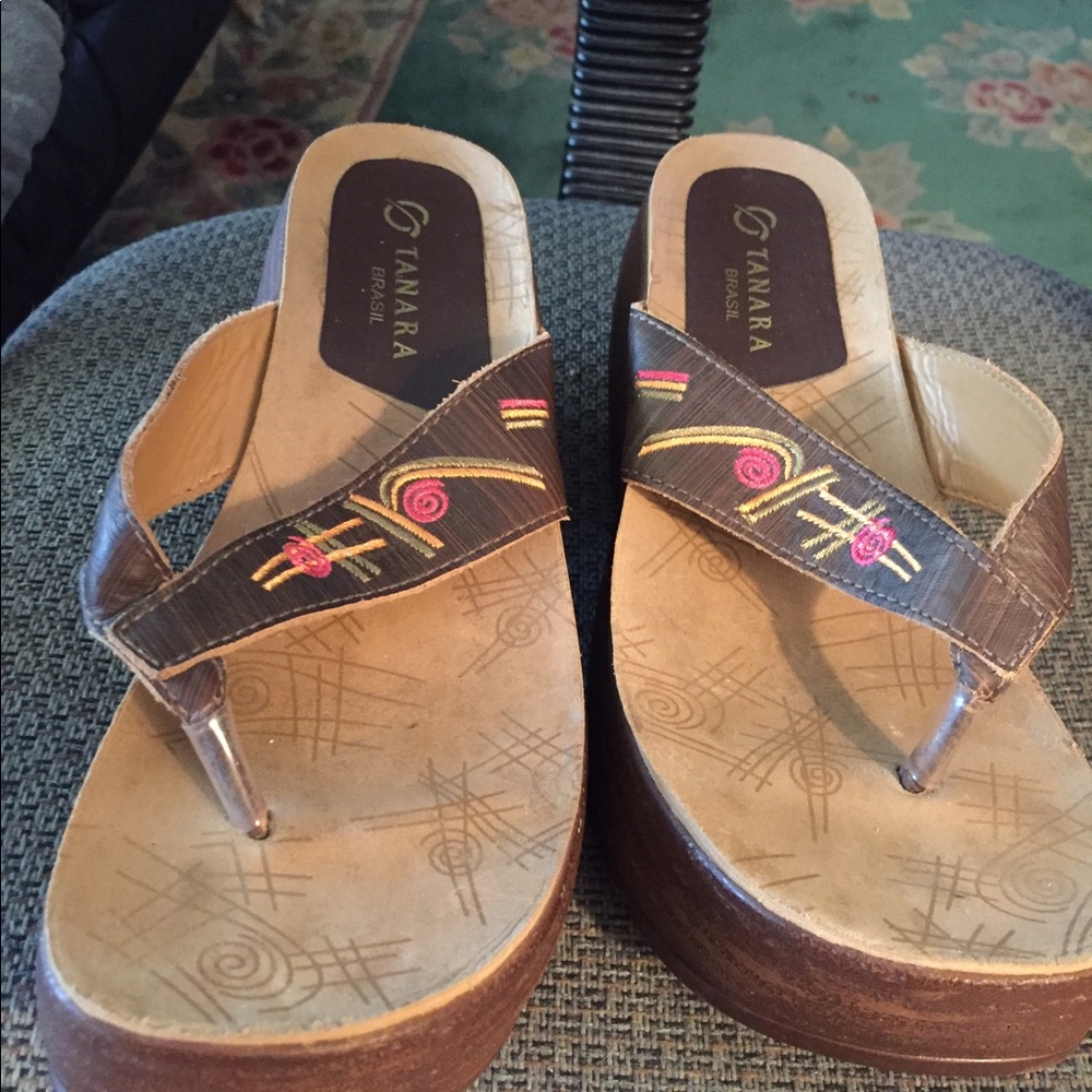 Tamara Brazil sandals. Adorable. Size 9