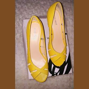 Yellow Wedge Heels Nine West