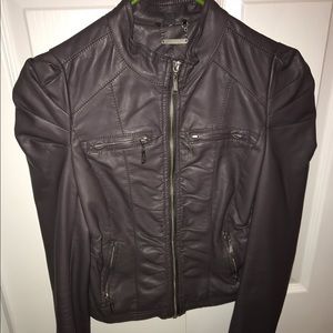 Leather jacket