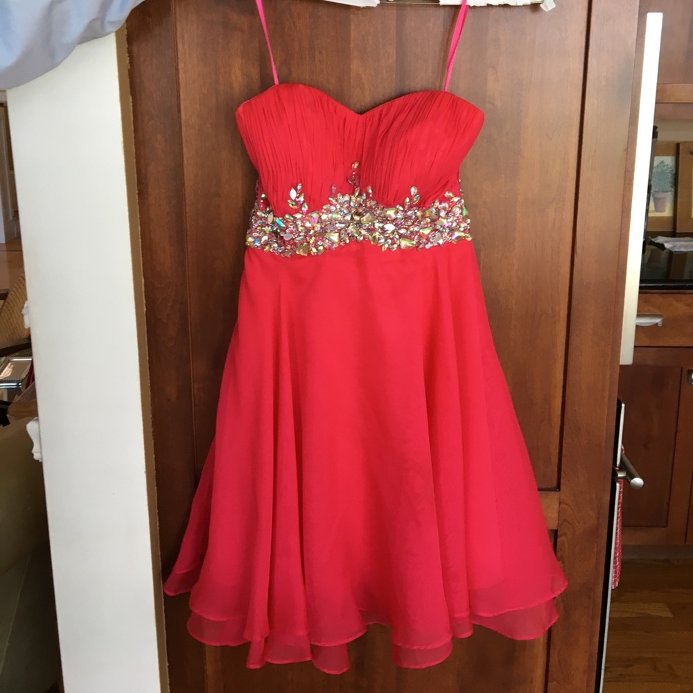 Raspberry Party Dress