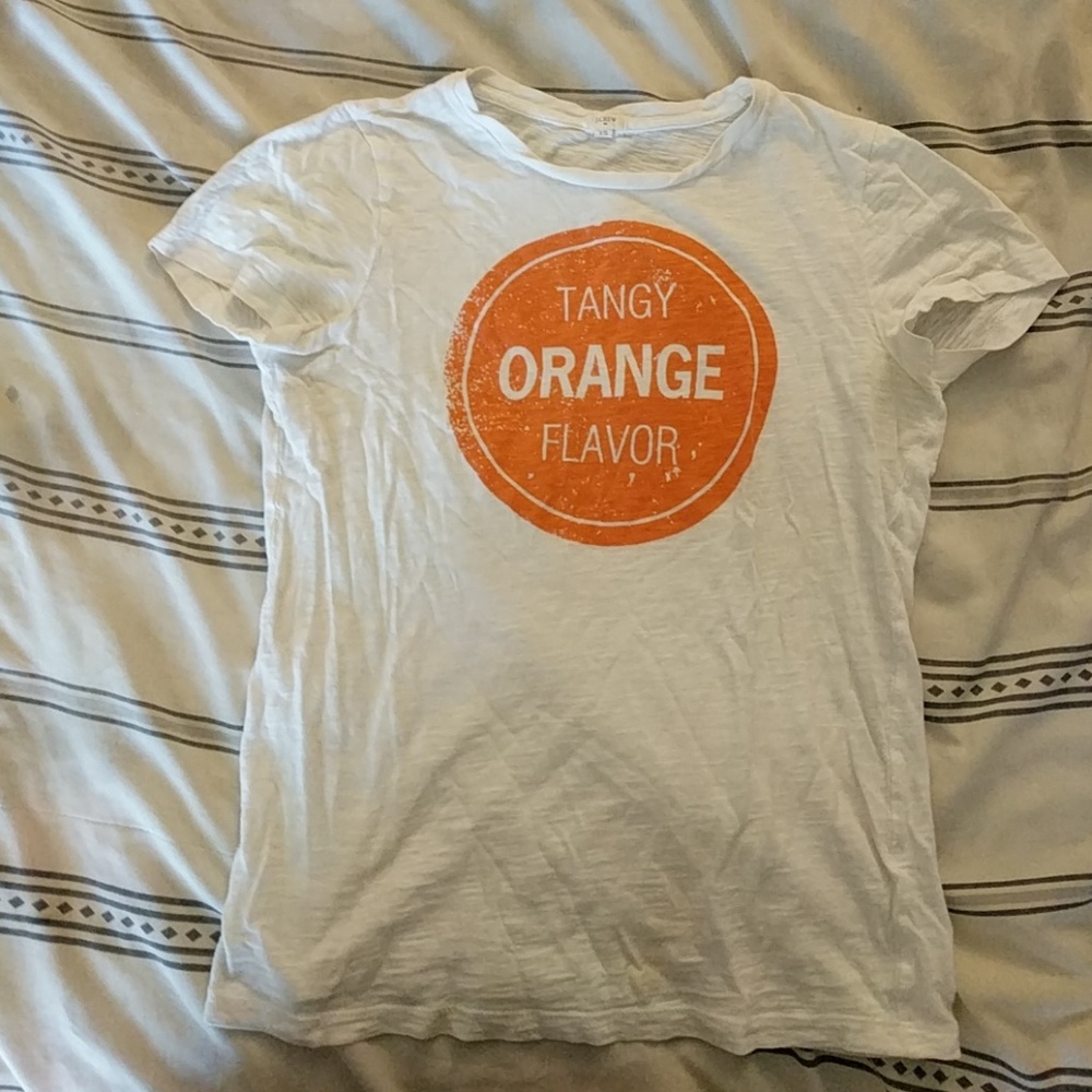 Tangy orange flavor shirt