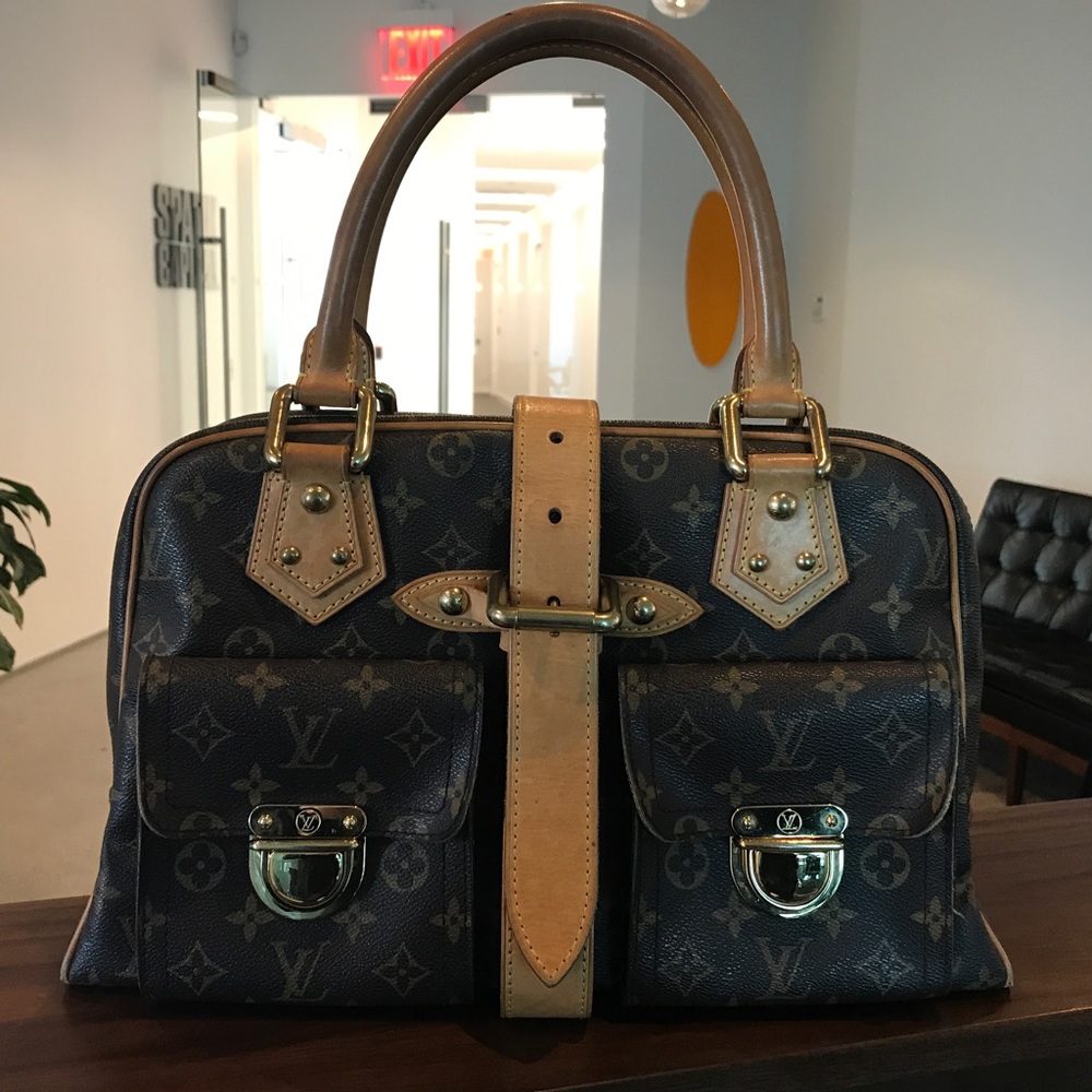 Louis Vuitton Large Monogram Canvas Manhattan PM