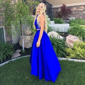Sherri Hill Royal Blue Dress