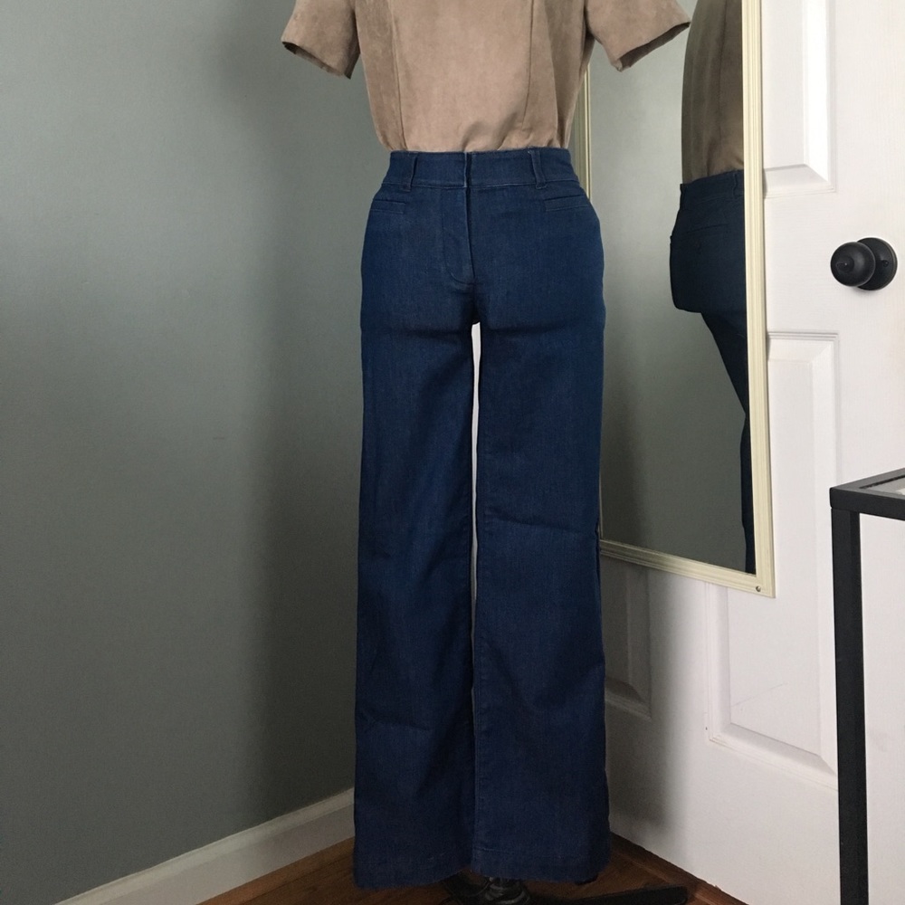 Ann Taylor LOFT Petite Wide Leg Trousers