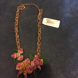 Betsey johnson new tropical collection necklace.