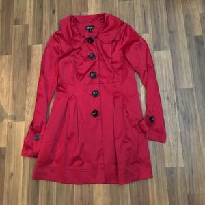 ❤️🖤London Style Satin Coat🖤❤️