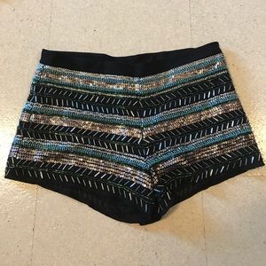 Beaded Shorts