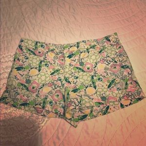 Lilly Pulitzer shorts.