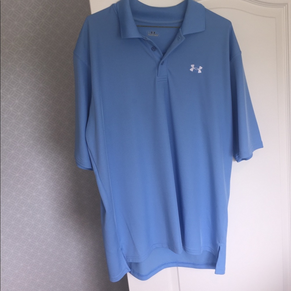 Under armor golf shirt!