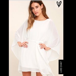 White LuLus Kaftan Dress