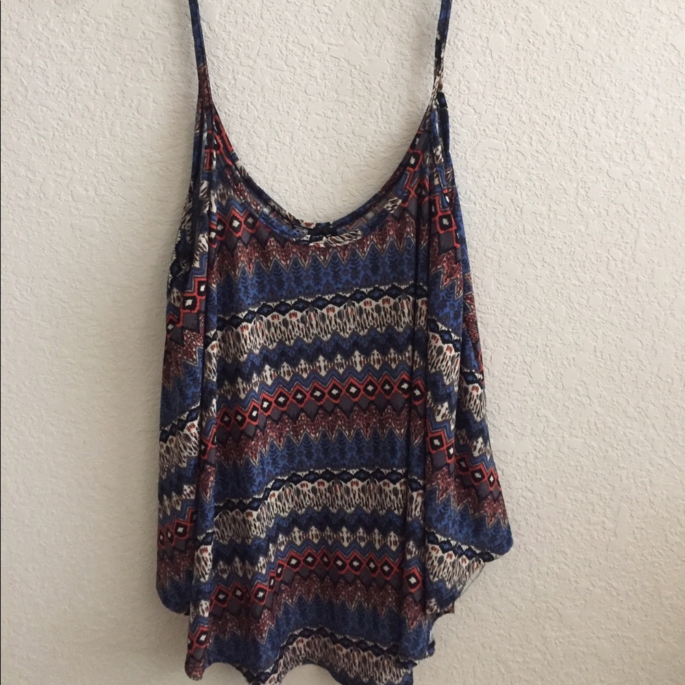 Blue tank top