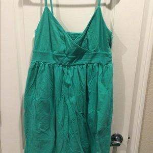 Green Cotton Sundress