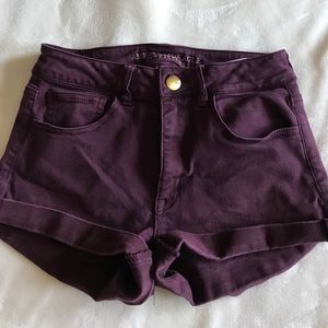 American Eagle high rise shorts