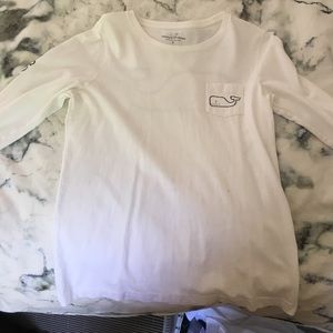 Vineyard vines white long sleeve