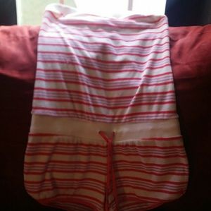 Terry cloth romper