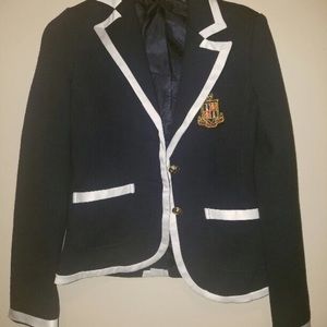 Navy blue blazer