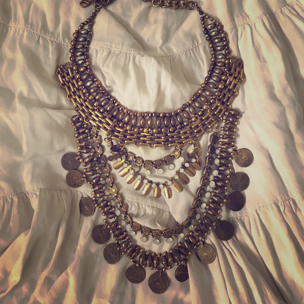 Free people boho necklace