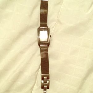 DKNY watch pewter color