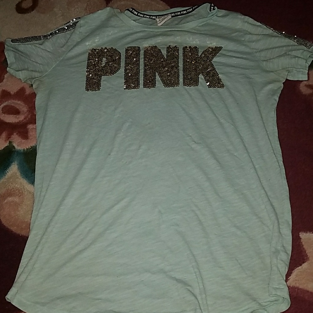 PINK MINT SHIRT