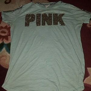 PINK MINT SHIRT