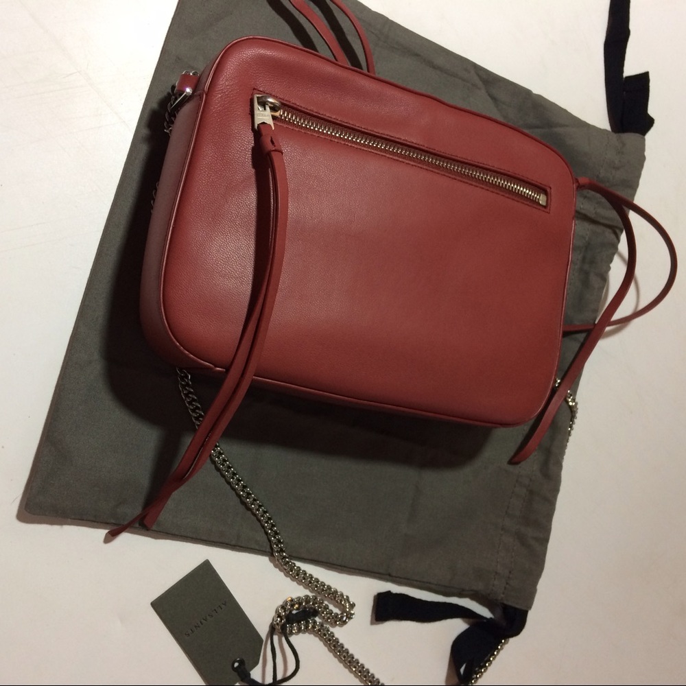 All Saints Fleur de lis crossbody bag new - Picture 5 of 8