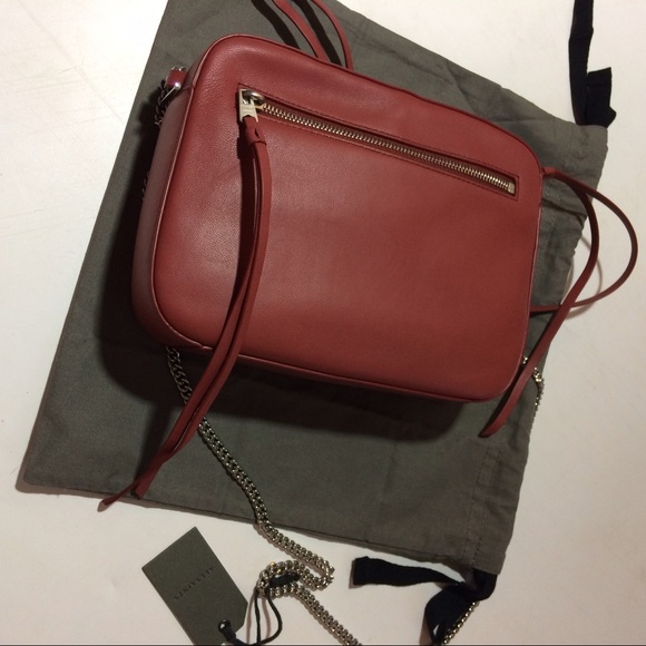 All Saints Fleur de lis crossbody bag new - Picture 5 of 8