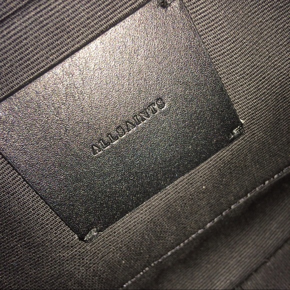 All Saints Fleur de lis crossbody bag new - Picture 7 of 8