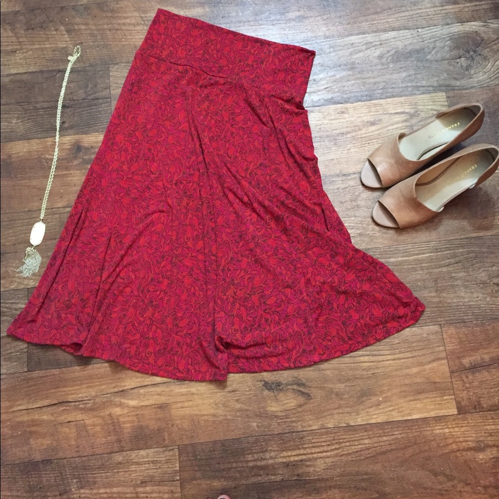 A Line Lularoe Azure Skirt - image 1