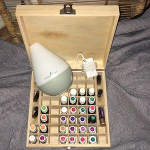 Young Living Diffuser, EO collection and box