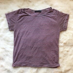 striped brandy melville shirt