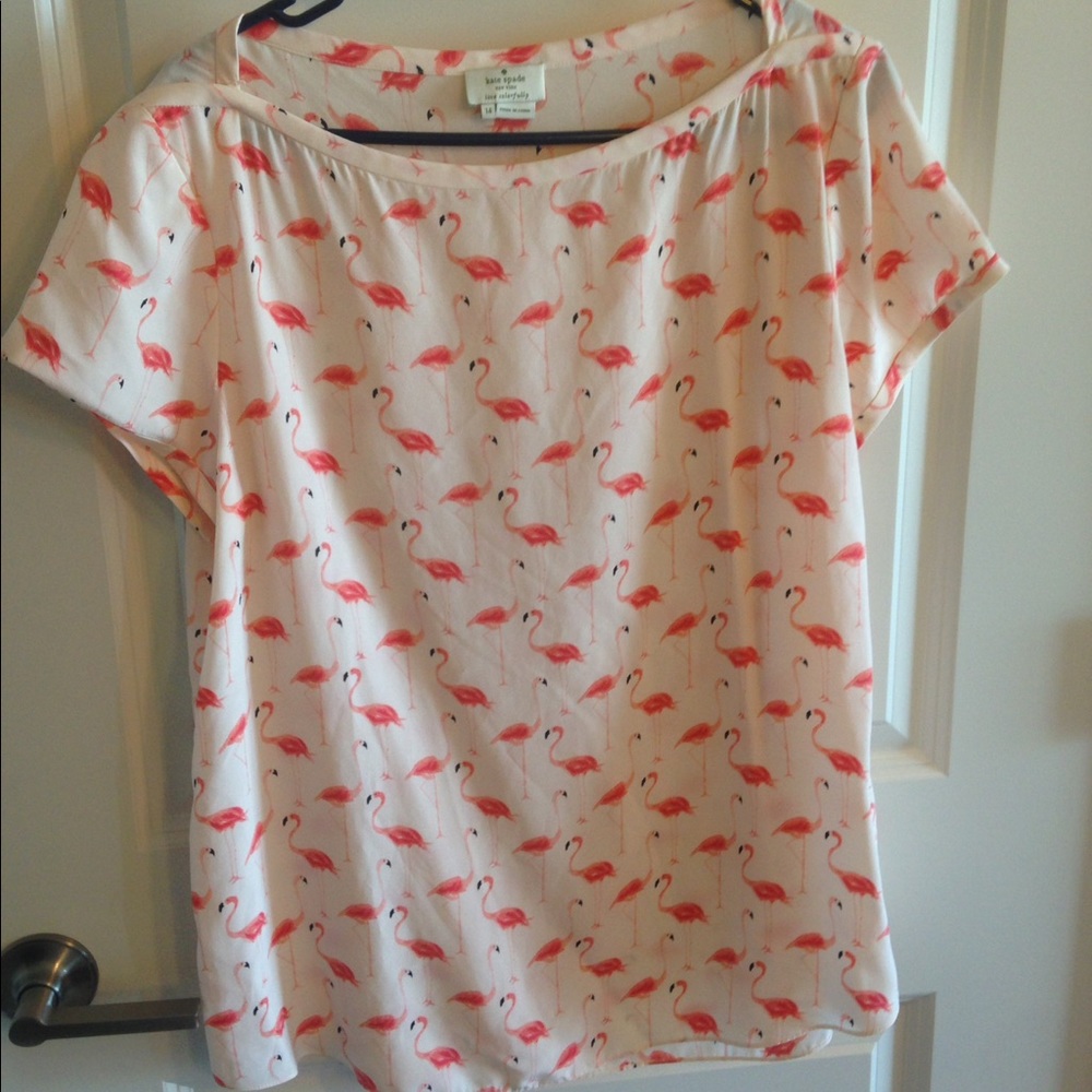 Flamingo Boatneck Top