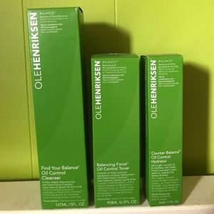 NIB Full Size Ole Henriksen 3 step skin care set