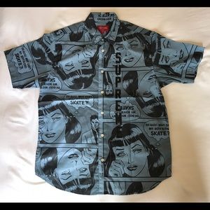 Supreme x thrasher shirt