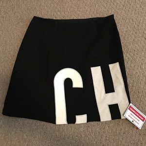 Moschino cheap & chic "chic" black skirt vintage
