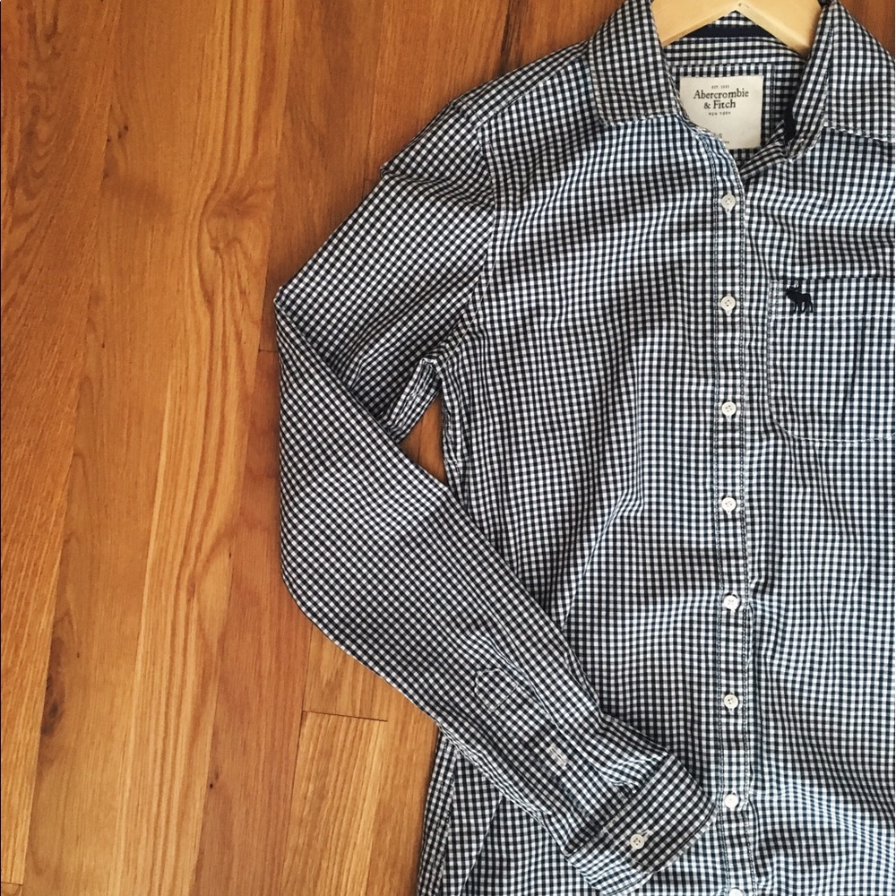 Abercrombie Gingham Button Down
