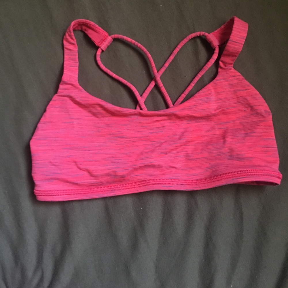 Red Lululemon Sports Bra