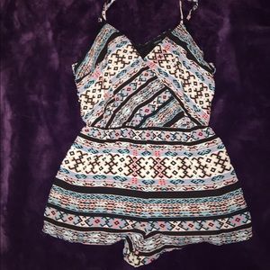 Romper-multicolored