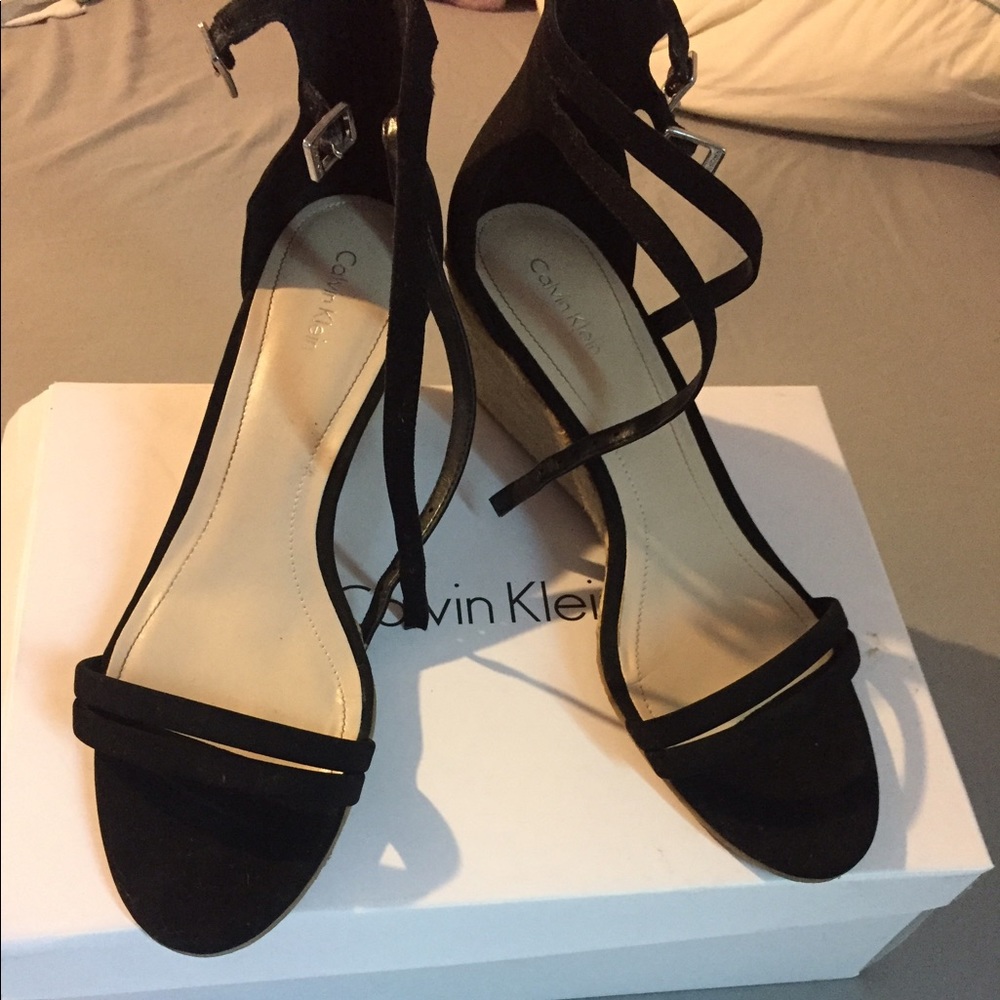 Calvin Klein espadrilles!
